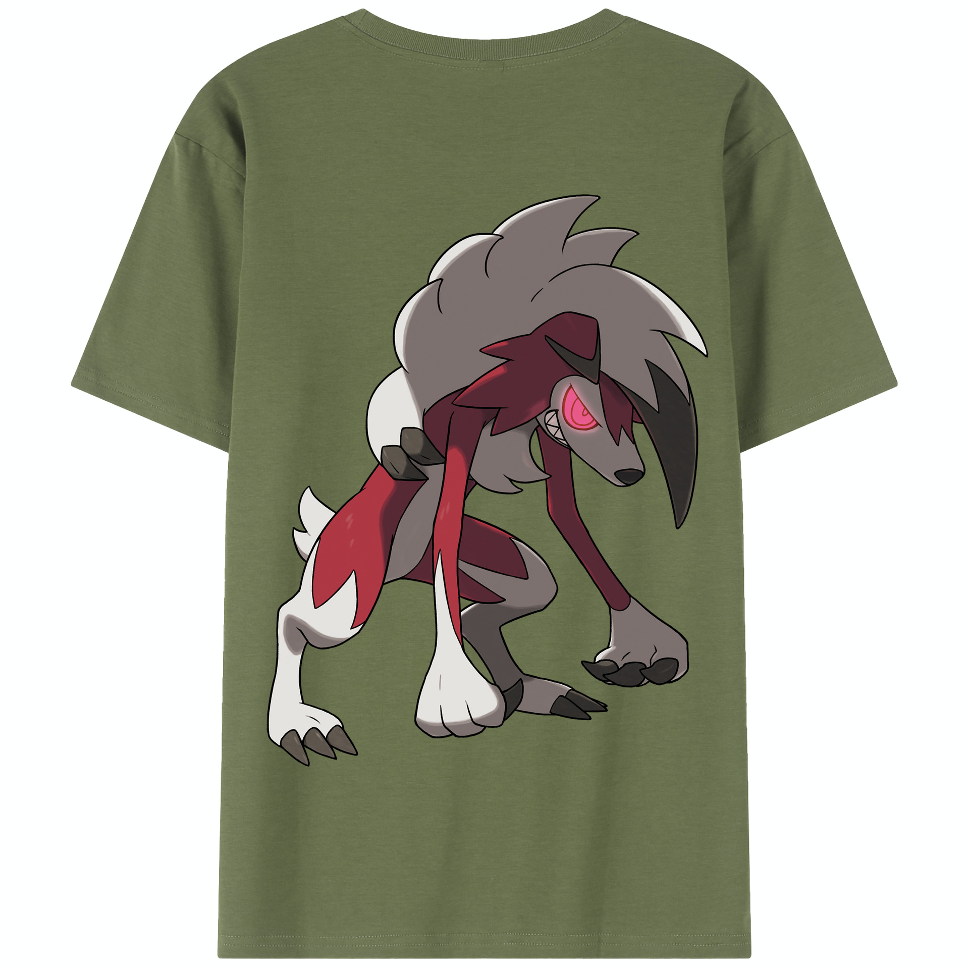 （画像用） ポケットモンスター Pokémon 綿100％半袖Tシャツ（背面プリント）